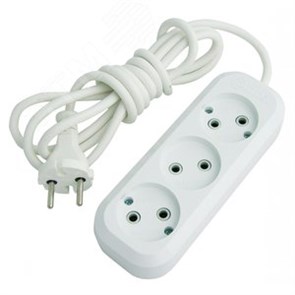 MGP 122 Удлинитель 3 гнезда без заземления, 2 метра (уп.12шт.) Makel (Турция) MGP 122