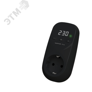 Welrok PR bk ЧЕРНЫЙ Реле напряжения в розетку Welrok (Россия) Welrok PR bk