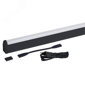 LLED-01-12W-4000-B Светильник линейный светодиодный 12Вт 874мм чёрный (уп.25/525шт.) ЭРА (Китай) Б0065557
