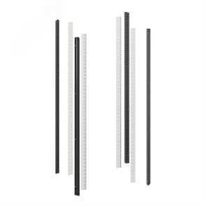 RBITKMN24 RAM telecom Стойки вертикальные комплект для 24U IT-CQE RAL9005 ДКС (Россия) RBITKMN24