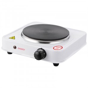EN-901 Электроплитка 1 конфорка, диск, 1кВт, белая, ENERGY (Китай) 158901
