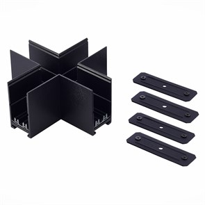 ST015.422.21 Skyline 220 ЧЕРНЫЙ X-образный соединитель ST-Luce ST015.422.21