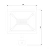 Прожектор светодиодный Elektrostandard Elementary 021 FL LED 10W 6500K IP44 4690389154706 - фото 147797