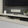 ТВ розетка проходная  (слоновая кость) WL03-TV-2W-ivory a033757 - фото 250709