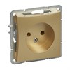 000441 ДУЭТ Розетка без заземления, механизм, шампань (уп.20шт.) Schneider Electric WDE000441 - фото 301173