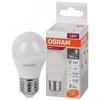 5579804 Value P LED 7Вт E27 3000К 560Лм шарик 220В (замена 60Вт) Лампа светодиодная (уп.10шт.) LEDVANCE (OSRAM) 4058075579804 - фото 313187