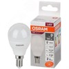 5579651 Value P LED 7Вт E14 4000К 560Лм шарик 220В (замена 60Вт) Лампа светодиодная (уп.10шт.) LEDVANCE (OSRAM) 4058075579651 - фото 313213