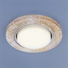 1062 GX53 WH/GD белый/золото Cветильник встраиваемый (уп.10/30шт.) Elektrostandard 1062 GX53 WH/GD белый/зол - фото 349353