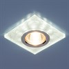 8361 MR16 WH/SL белый/серебро Cветильник встраиваемый (уп.10/50шт.) Elektrostandard a031516 - фото 349657