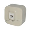 782244 Телефонная розетка RJ11 Quteo IP20 Слоновая кость (уп.20шт.) LEGRAND 782244 - фото 595307
