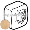 782274 Quteo Телефонная розетка RJ11 IP20 дерево (уп.20шт,) LEGRAND 782274 - фото 595465