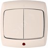 VS6U-120-BI РОНДО Одноклавишный переключатель с подсветкой 10А, 250В, белый (уп.15шт.) Schneider Electric VS6U-120-BI - фото 604305