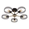 679/5P Black, Escada 679/5P E27*60W Black/Wood	Светильник на штанге 672003 - фото 604335