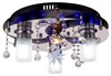 166/3+1PL E27*40W+MR11*35W+LED Chrome Потолочный светильник Escada  166/3+1PL - фото 604363