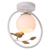 1113/1P White, Escada 1113/1P E27*40W White/Gold Потолочный светильник 672139 - фото 604428