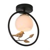1113/1P Black, Escada 1113/1P E27*40W Black/Gold Потолочный светильник 672153 - фото 604441