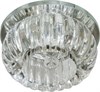 28137 C1010 JCD9 35W G9 прозрачный,хром (с лампой) Светильник встраиваемый (уп.10/50шт.) FERON 28137 - фото 604575