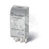 9902023098 Модуль индикации и защиты Зеленый Светодиод + варистор 110-240VAC/DC (уп.10шт.) FINDER 9902023098 - фото 604626