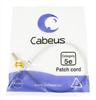 PC-FTP-RJ45-Cat.5e-0.3m Патч-корд FTP, Cat.5e, 0.3м, экранированный, серый Cabeus PC-FTP-RJ45-Cat.5e-0.3m - фото 604723