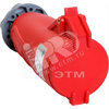 PSN22-032-5 MAGNUM Розетка переносная ССИ-225 32А-6ч/200/346-240/415В 3Р+РЕ+N IP44 (уп.10шт.) IEK® PSN22-032-5 - фото 604774