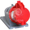 PSN12-032-5 MAGNUM Розетка стационарная ССИ-125 32А-6ч/200/346-240/415В 3Р+РЕ+N IP44 (уп.10шт.) IEK® PSN12-032-5 - фото 604891