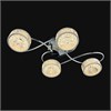 1-1697-4-CR Y LED Геометрия Люстра Maxisvet 1-1697-4-CR Y LED - фото 604971