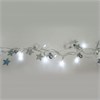 26933 CL62 Гирлянда 220-240V 20LED 2700К белый, 4W, длина 2м+1,5м шнур, IP20 (уп.36шт.) FERON 26933 - фото 605188