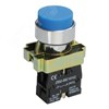 BBT70-BL-K07 LAY5-BL61 без подсветки синяя 1з Кнопка управления (уп.20шт.) IEK® BBT70-BL-K07 - фото 605334