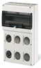 DIS6725616 Корпус на 16 модулей и 6 постов с основанием 70х87мм тип M550 ДКС DIS6725616 - фото 605453