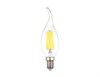 202214 Filament LED C37L-F 6W (60W) E14 3000K Лампа светодиодная "Свеча на ветру" (уп.100шт.) Ambrella Light 202214 - фото 605527