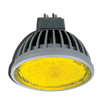 M2CY42ELC Ecola MR16 LED color 4,2W 220V GU5.3 Yellow Лампа св/д желтая СНЯТА С ПРОИЗВОДСТВА M2CY42ELC - фото 605552