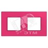 MGU4.704.27 Unica QUADRO Рамка 2 поста малина (уп.5шт.) Schneider Electric MGU4.704.27 - фото 605634