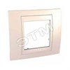 MGU6.002.25 UNICA Рамка 1 место, хамелеон бежевый (уп.20шт.) Schneider Electric MGU6.002.25 - фото 606137