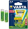 05716.101.404 Аккумулятор Power Ready2Use R6 2600mAh Ni-MH AA BL4, блистер 4шт. (уп.40/200шт.) Varta 05716.101.404 - фото 606148