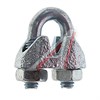 U DIN741 400-03Е Зажим троса 3мм с двумя шестигранными гайками U DIN741 400-03Е - фото 606248