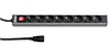 SHE19-8SH-S-2.5IEC/SHT19-8SH-S-2.5IEC Блок розеток для 19" шкафов, выкл. с подсв., 8 роз., 10A Hyperline SHT19-8SH-S-2.5IEC - фото 606283