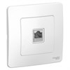 BLNIS011001 Blanca Розетка телефонная RJ11 1 гнездо, белая (уп.10шт.) Schneider Electric BLNIS011001 - фото 606527
