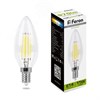 38008 Filament LB-713 B LED 11Вт E14 4000К 950Лм свеча 220В (замена 100Вт) Лампа светодиодная (уп.10/100шт.) FERON (Китай) 38008 - фото 606535