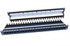 PP3-19-24-8P8C-C6-110D Патч-панель 19", 1U, 24 порта RJ-45, Cat. 6e, Dual IDC, ROHS, цвет черный (задний кабельный организатор в комплекте) Hyperline PP3-19-24-8P8C-C6-110D - фото 606557