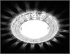 G230 CL/CH хром/прозрачный GX53+3W (LED WHITE) Светильник встраиваемый (уп.50шт.) Ambrella Light 4627125080630 - фото 606613