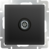 W1183008/WL08-TV ТВ-розетка оконечная, черная матовая (уп.5шт.) Werkel™ a051612-1 - фото 606899