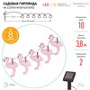 ERADG012-07 Садовая гирлянда 10 подсвечиваемых светодиодами фламинго. Б0038508 ЭРА ERADG012-07 - фото 607033
