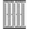 ZN8510H Quadro CNU/8/510, символы с "1" по "10", горизонтальная Маркировка (уп.500шт.) ДКС ZN8510H - фото 607076