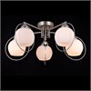 81051-5С SATIN NICKEL Потолочная люстра SPHERE II 5хЕ27, 40W Natali Kovaltseva  81051-5С - фото 607111