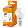 LLE-G45-3-230-30-E14 P LED 3Вт E14 3000К 270Лм шарик 220В (замена 25Вт) Лампа светодиодная (уп.10шт.) IEK® LLE-G45-3-230-30-E14 - фото 607124