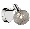 2209/1W ODL12 709 хром/хрустальный декор Подсветка с выкл  G9 40W 220V Bisco Odeon Light 2209/1W - фото 607206