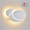 MRL LED 12W 1014 IP20 Elips LED белый матовый настенный светодиодный светильник Elektrostandard a038822 - фото 607260