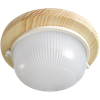TP53R1ECA Ecola GX53 LED НБО-03-60-011 Cветильник накладной Круг дерево Клен 1*GX53, IP65, матовый (уп.8шт.) TP53R1ECA - фото 607276