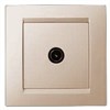 1590475-031 розетка TV одиночная слон.кость(10шт)МЕХАНИЗМЫ С РАМКОЙ В КОМПЛЕКТЕ ВЫВЕДЕНЫ ИЗ АССОРТИМ 676883 - фото 607438