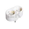 WTP10-16-02 Тройник Т-01/02 --2круглых места ИЭК (уп.200шт.) WTP10-16-02 - фото 607560